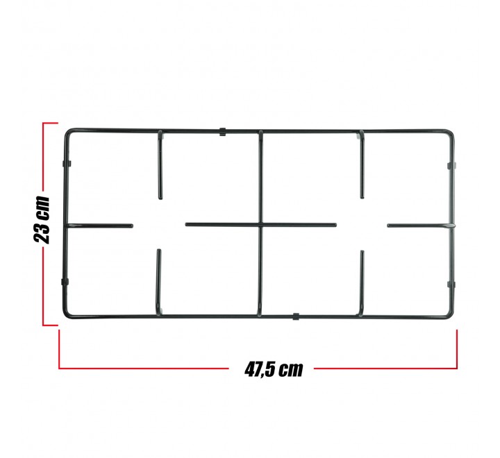 Beko Üst Ocak Gözü Izgara Grubu 47,5 X 27 CM